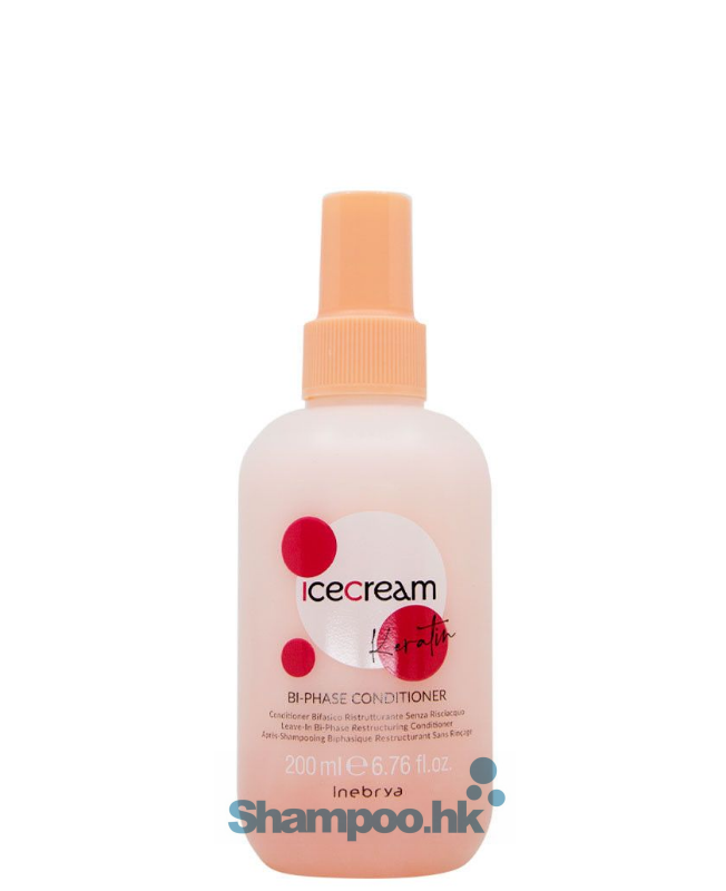 Inebrya Ice Cream Keratin Bi-Phase Conditioner 200ml