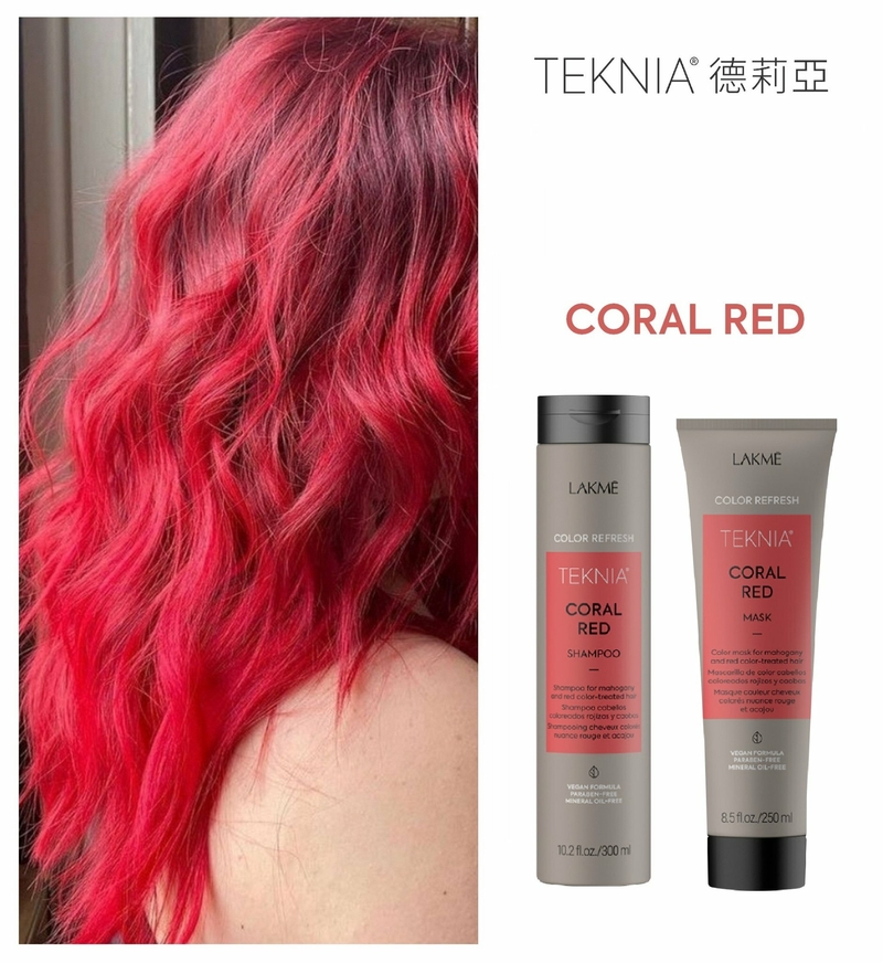Lakme Teknia Coral Red Shampoo 300ml