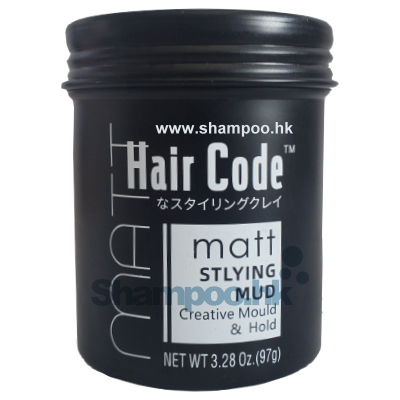 Hair Code Matt Styling Mud 97G