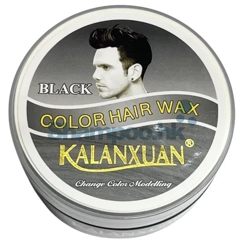 Kalanxuan 有色髮蠟 - 自然黑色 100g