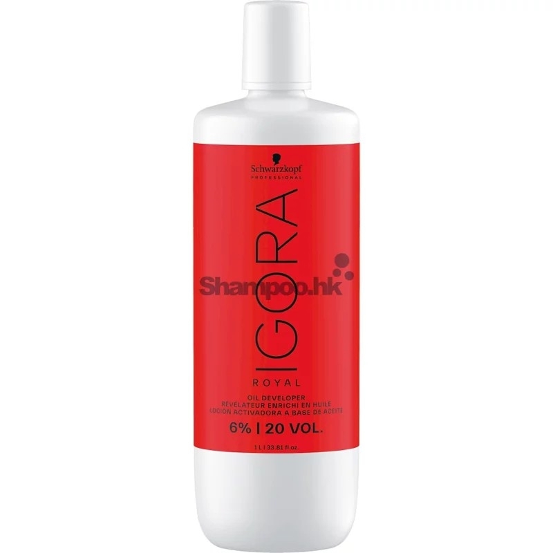 Schwarzkopf Igora Royal Oil Developer 6% (20 Volume) 1000ml
