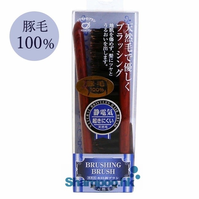 Ikemoto 輕便猪鬃毛摺疊梳 RD-550