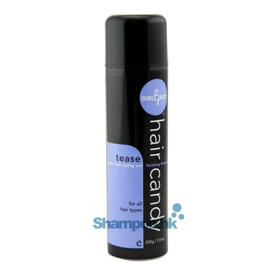 Girl Boy Hair Candy Tease Super Hold Styling And Finishing Lacquer 200g