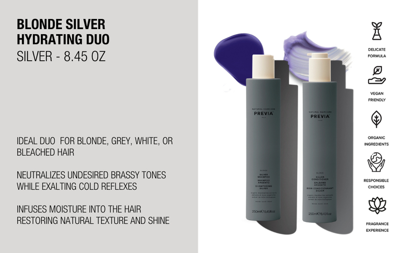 Previa Organic Blackberry Silver Shampoo