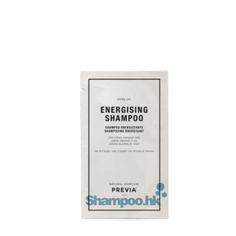 Previa Organic Vitis Vinifera Meristem Cell Energising Shampoo 10ml