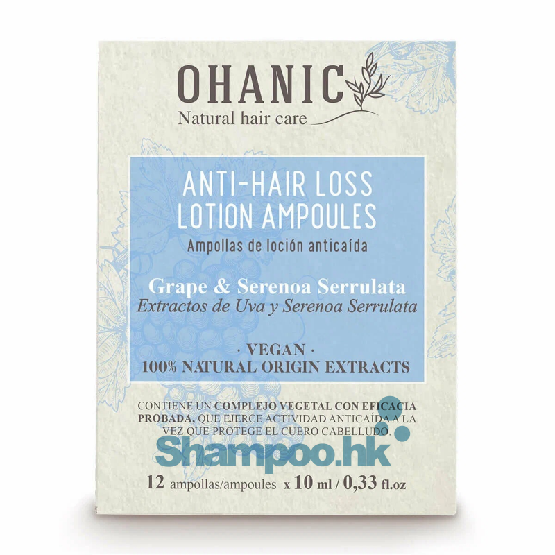 Ohanic Anti-Hair Loss Lotion Ampoules 10x12ml